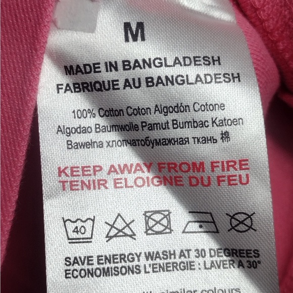 12 nd chapter Men's Pink Polo Shirt size M pre owned Exellent conditions - Picture 9 of 11